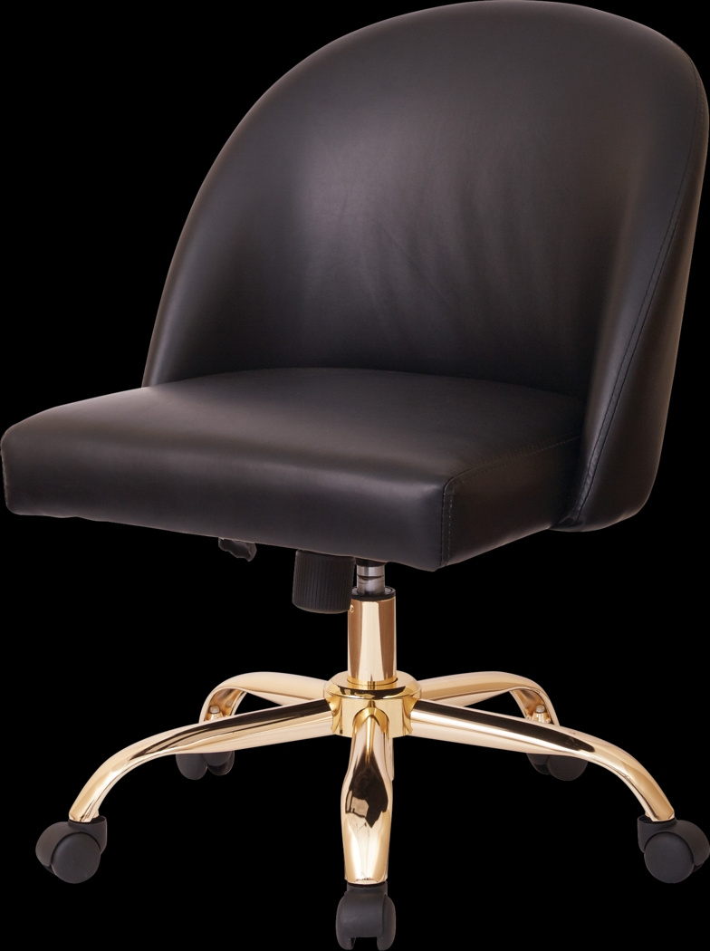Radonna Black Office Chair - Thumbnail - Image 8