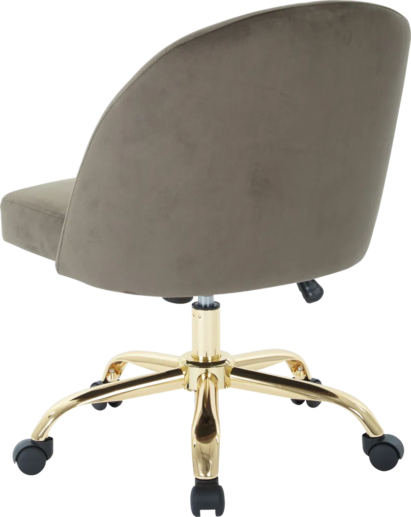 Radonna Brown Office Chair - Thumbnail - Image 3