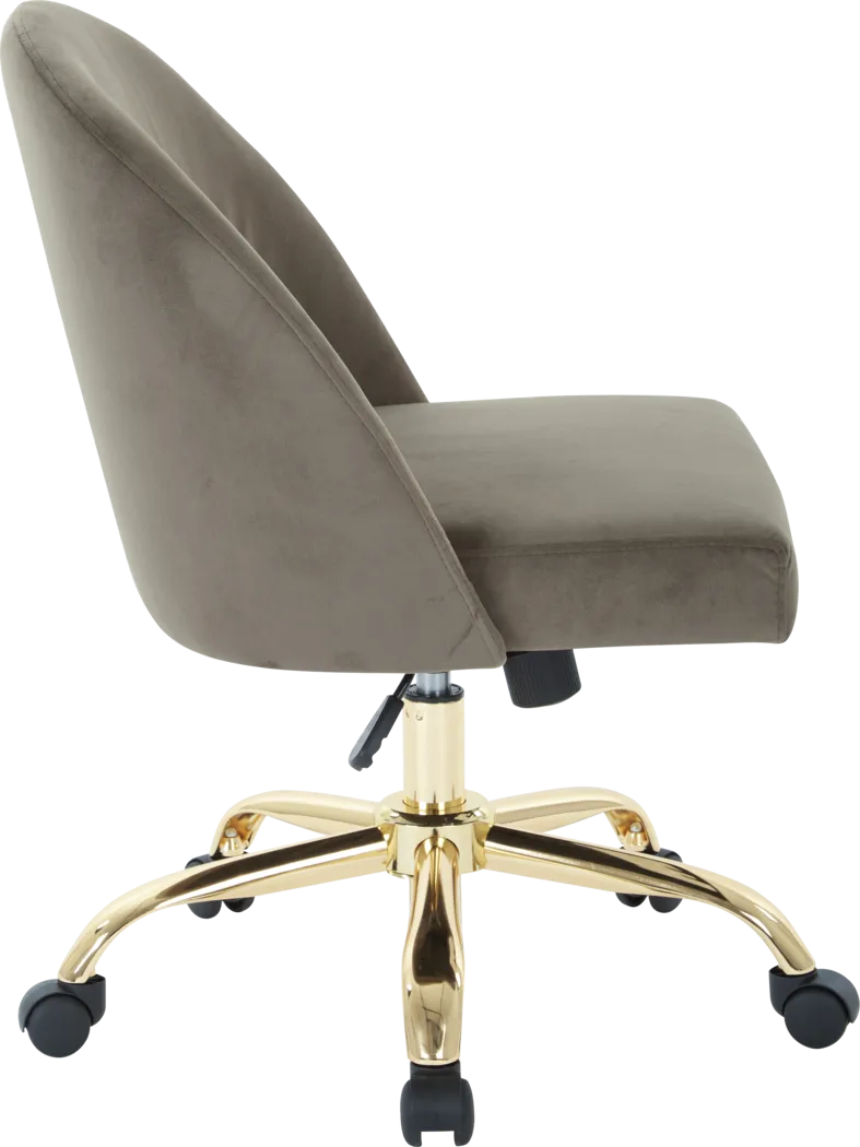 Radonna Brown Office Chair - Thumbnail - Image 8