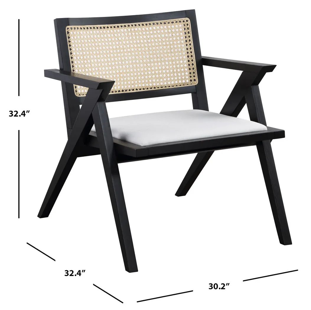 Radpar Black Accent Chair - Thumbnail - Image 2