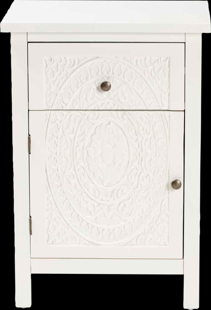 Radslow White Nightstand - Thumbnail - Image 3