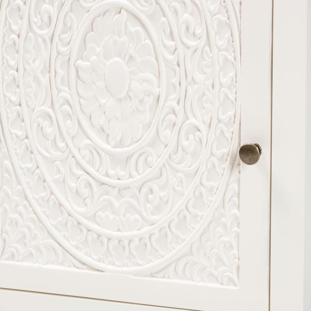 Radslow White Nightstand - Thumbnail - Image 6