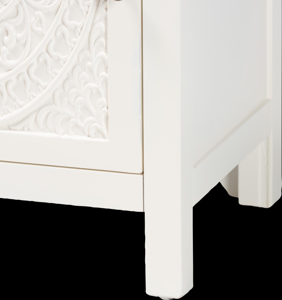 Radslow White Nightstand - Thumbnail - Image 7