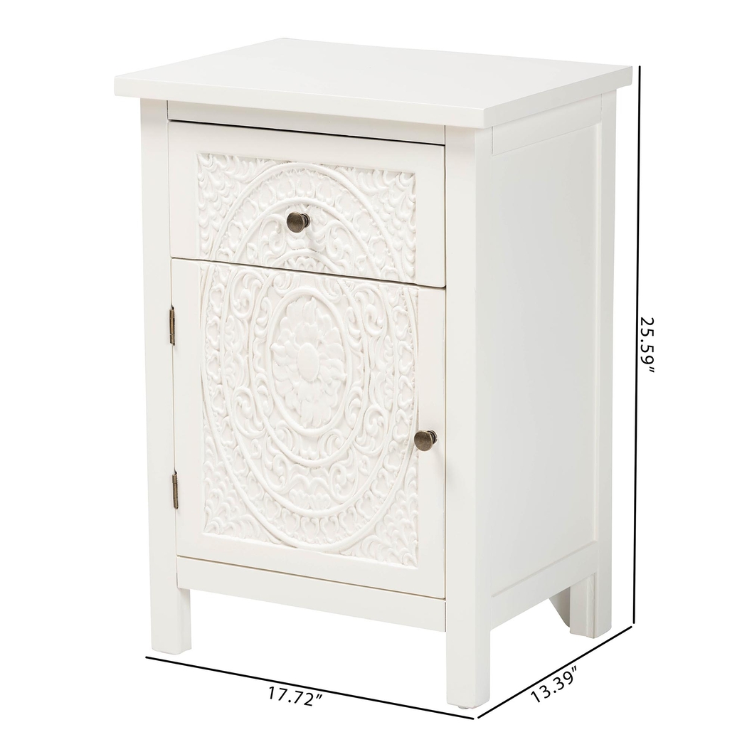 Radslow White Nightstand - Thumbnail - Image 10