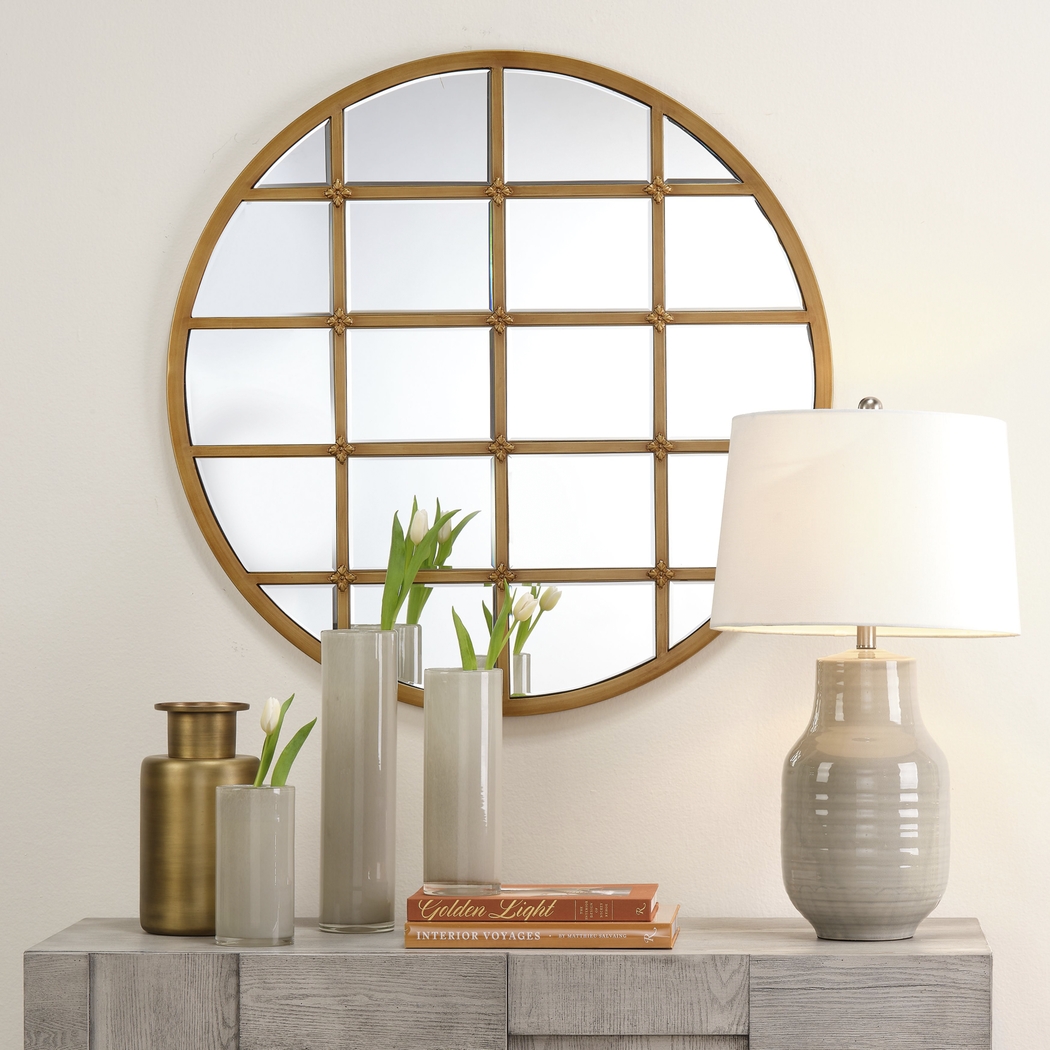 Raeburn Street Gray Lamp - Thumbnail - Image 2