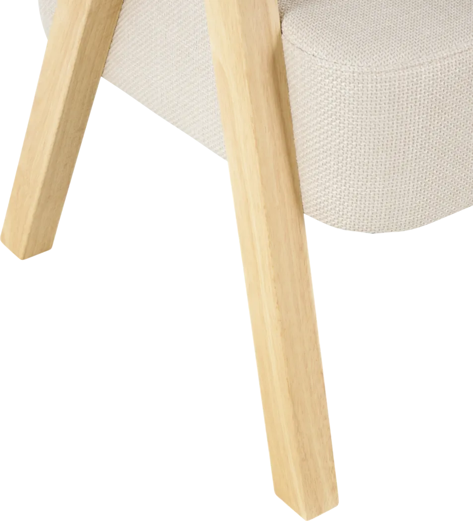 Raeoi Beige Accent Chair - Thumbnail - Image 3