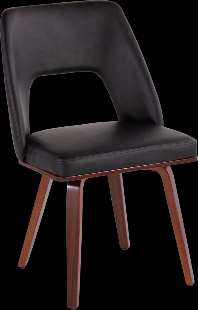 Raevalley Black Side Chair, Set of 2 - Thumbnail - Image 2