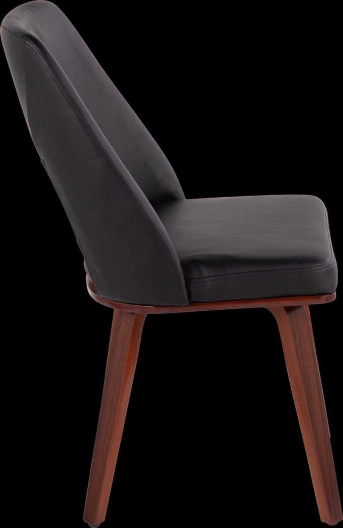 Raevalley Black Side Chair, Set of 2 - Thumbnail - Image 3