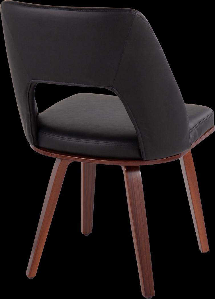Raevalley Black Side Chair, Set of 2 - Thumbnail - Image 4