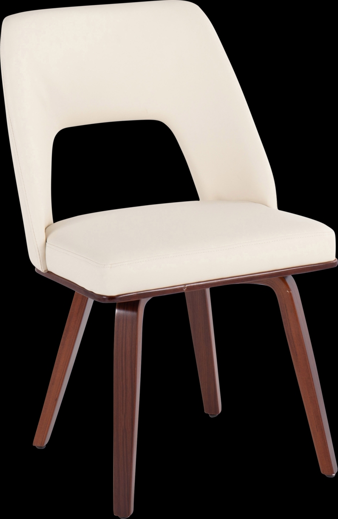 Raevalley Cream Side Chair, Set of 2 - Thumbnail - Image 2