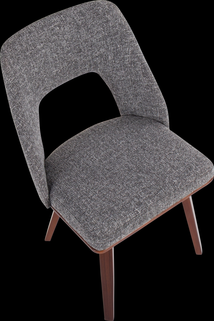 Raevalley Fabric Gray Side Chair, Set of 2 - Thumbnail - Image 7