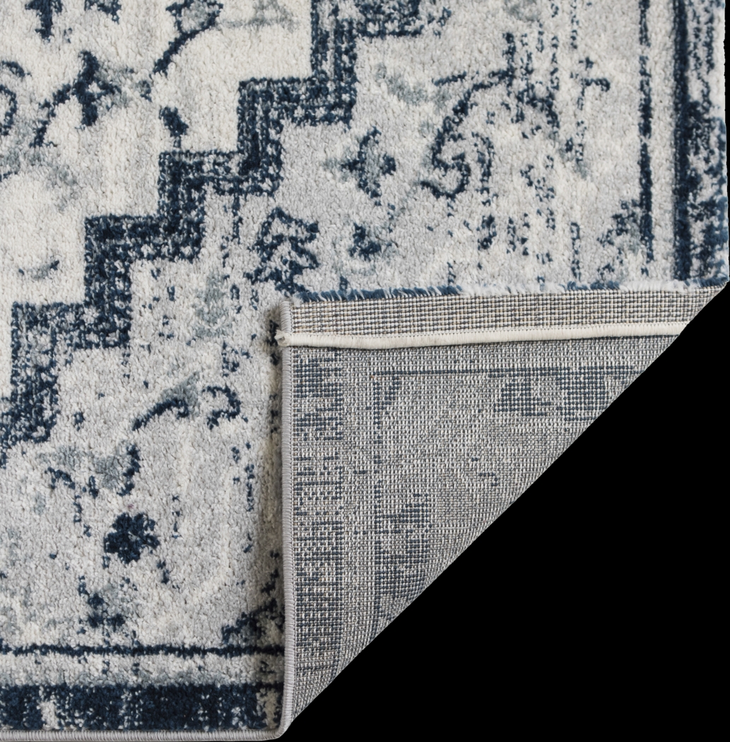 Ragonie Blue 7'9 x 9'9 Rug - Thumbnail - Image 3