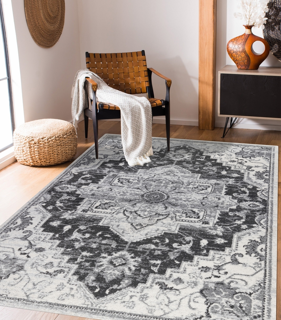 Ragonie Gray 7'9 x 9'9 Rug - Thumbnail - Image 2