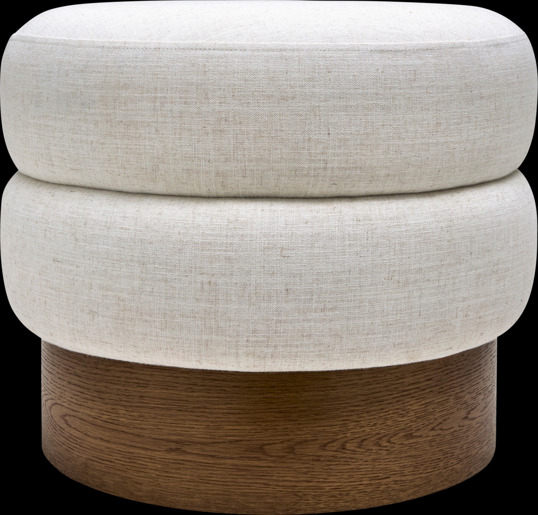 Rahu Beige Ottoman - Thumbnail - Image 4