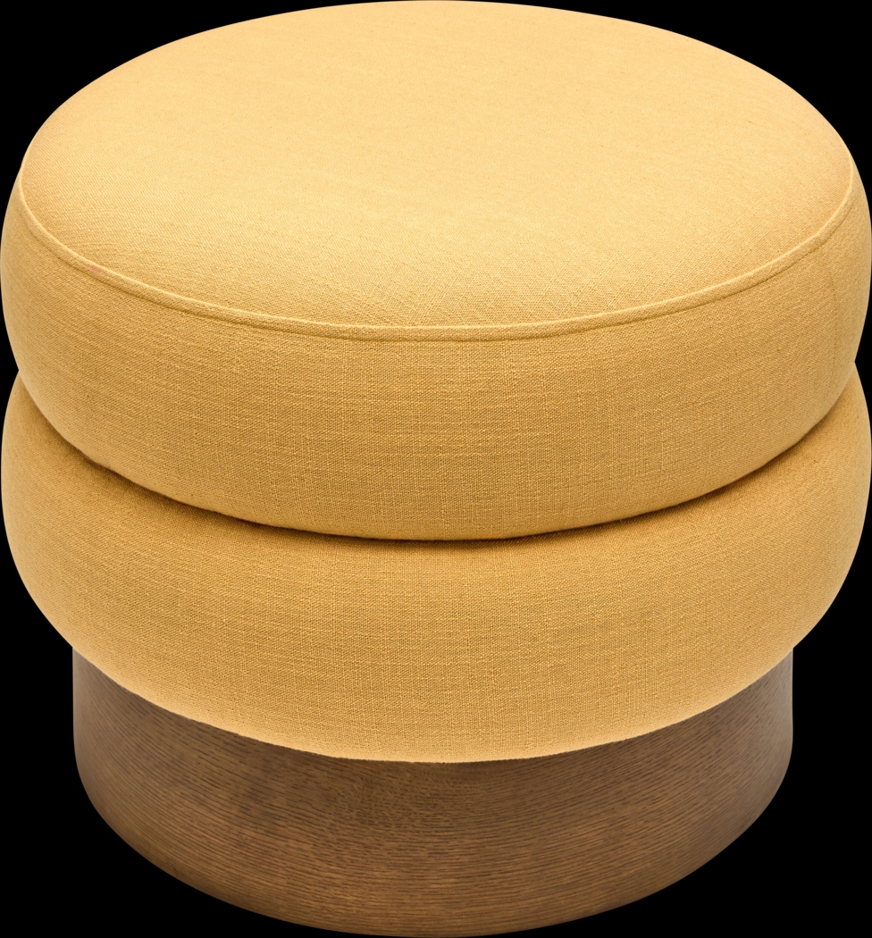 Rahu Yellow Ottoman - Thumbnail - Image 3