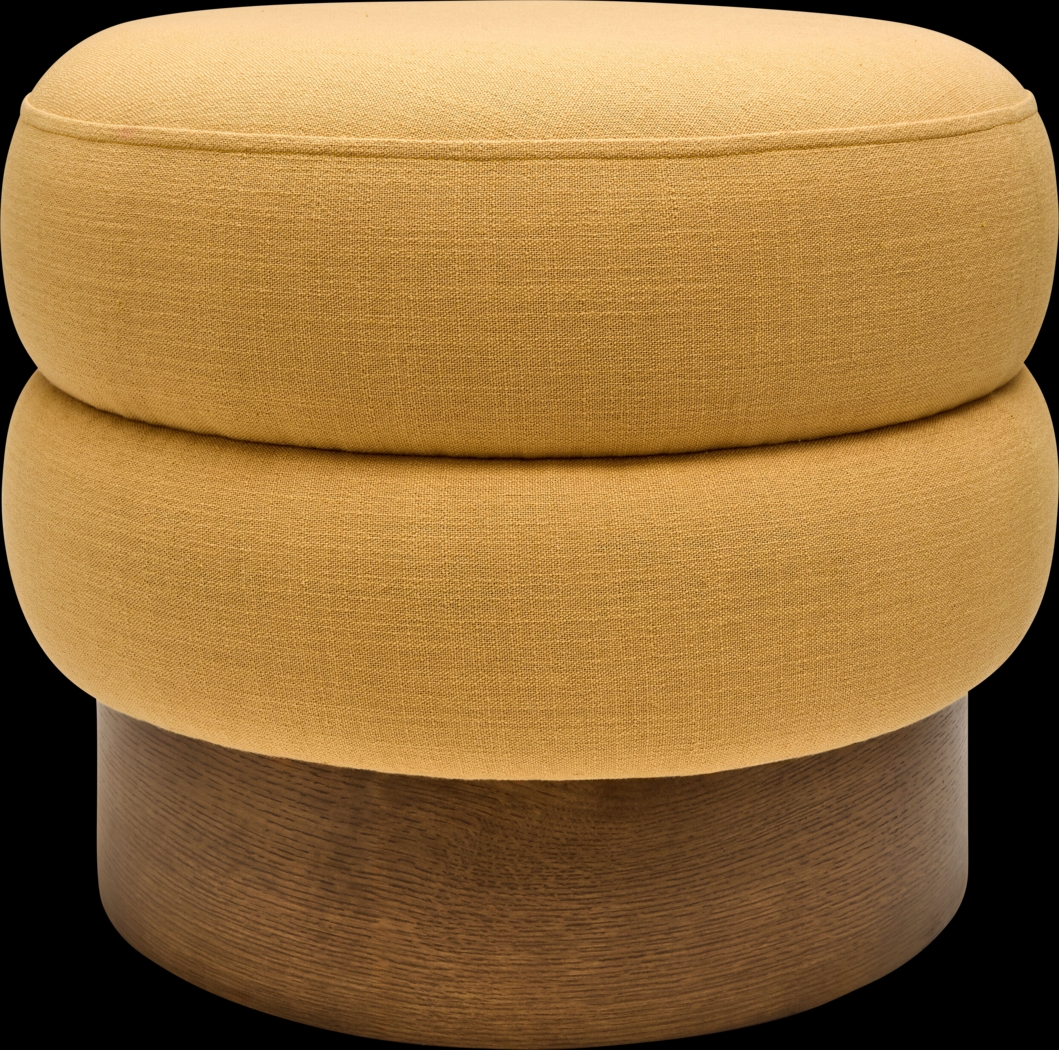 Rahu Yellow Ottoman - Thumbnail - Image 4
