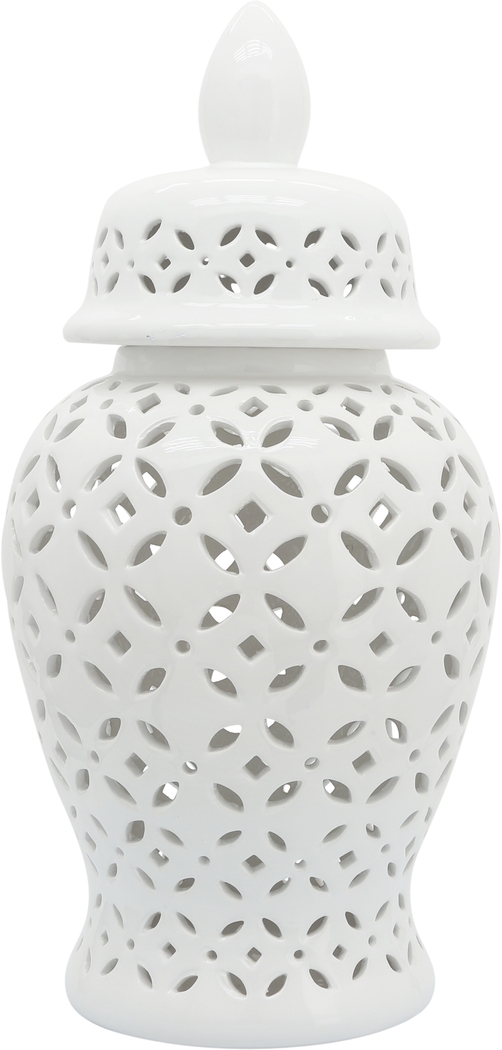 Railsback White Temple Jar - Thumbnail - Image 3