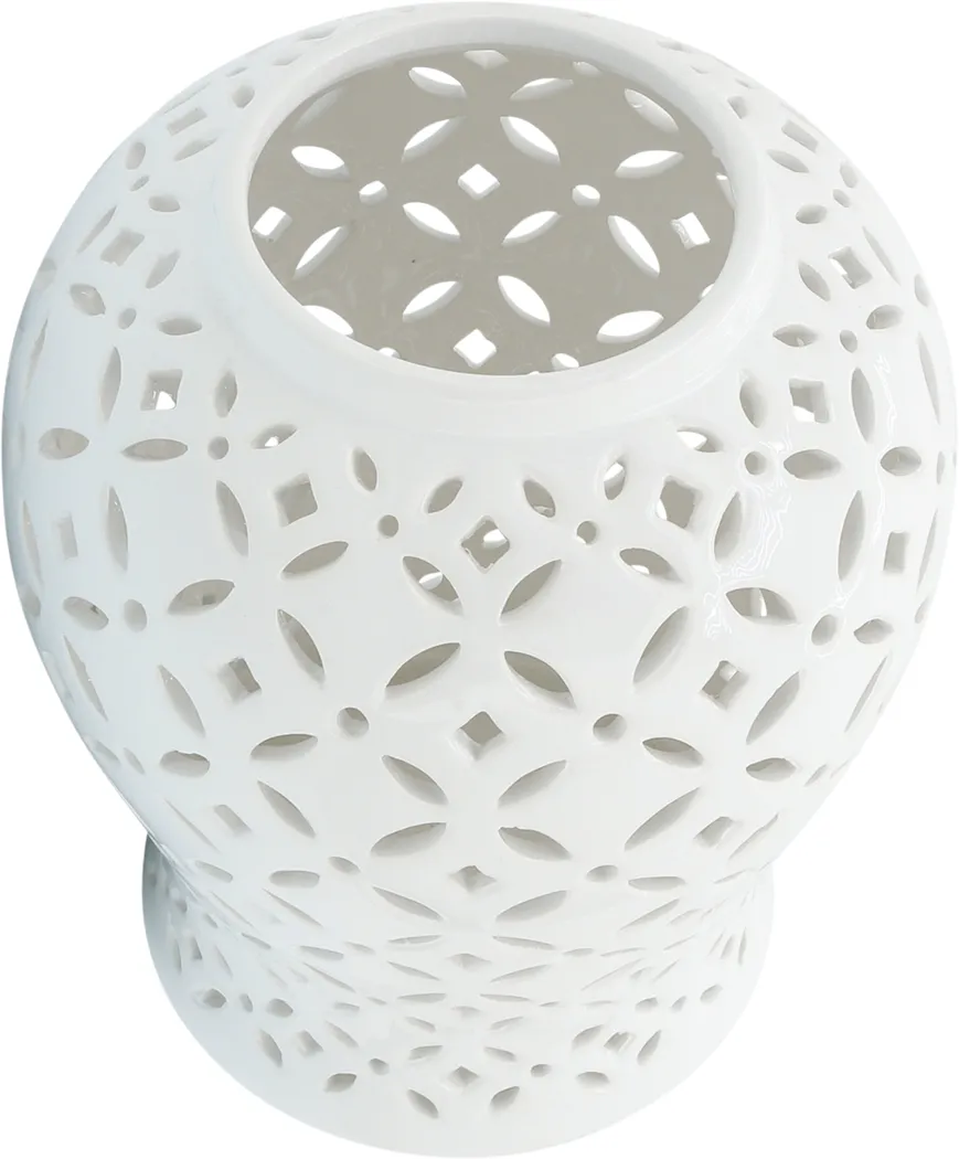 Railsback White Temple Jar - Thumbnail - Image 4