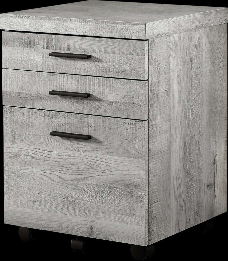 Railton Gray File Cabinet - Thumbnail - Image 1