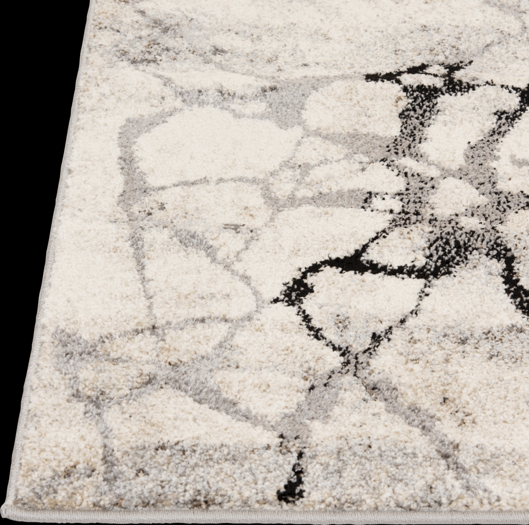 Rainer Gray 5' x 7'3 Rug - Thumbnail - Image 5