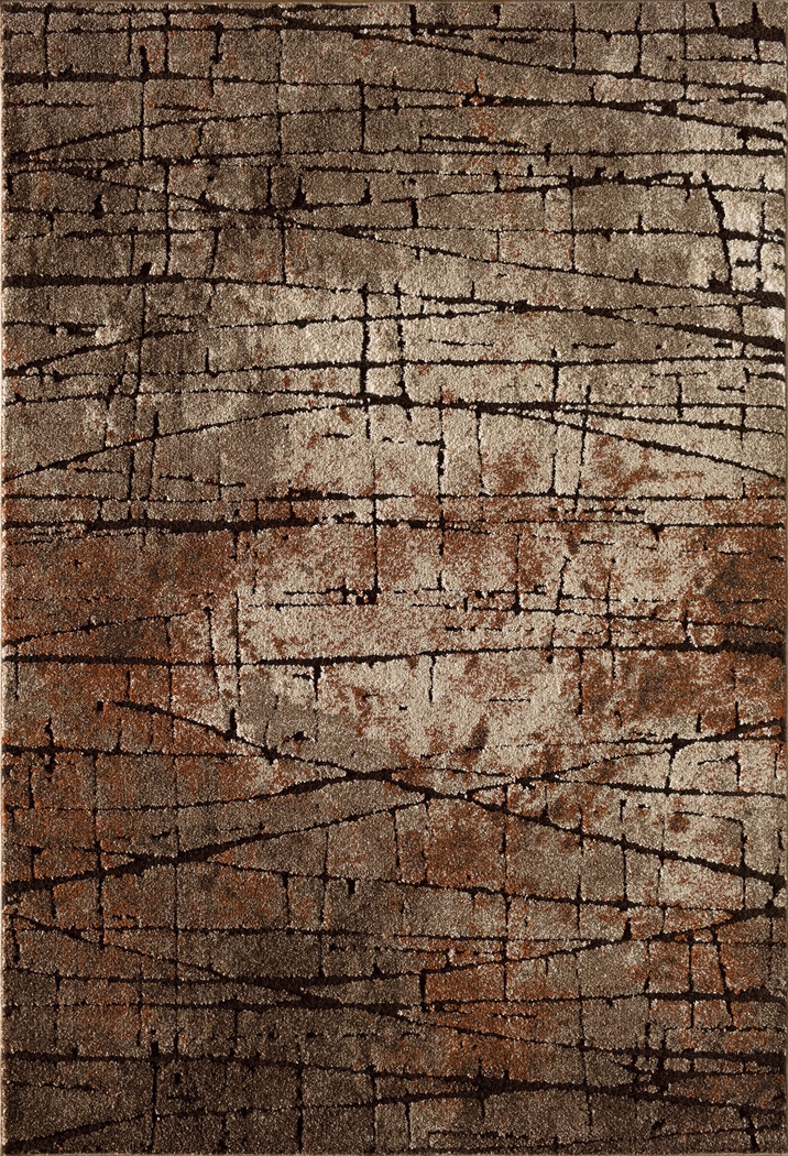 Rainier Brown 7'10 x 9'10 Rug - Thumbnail - Image 1