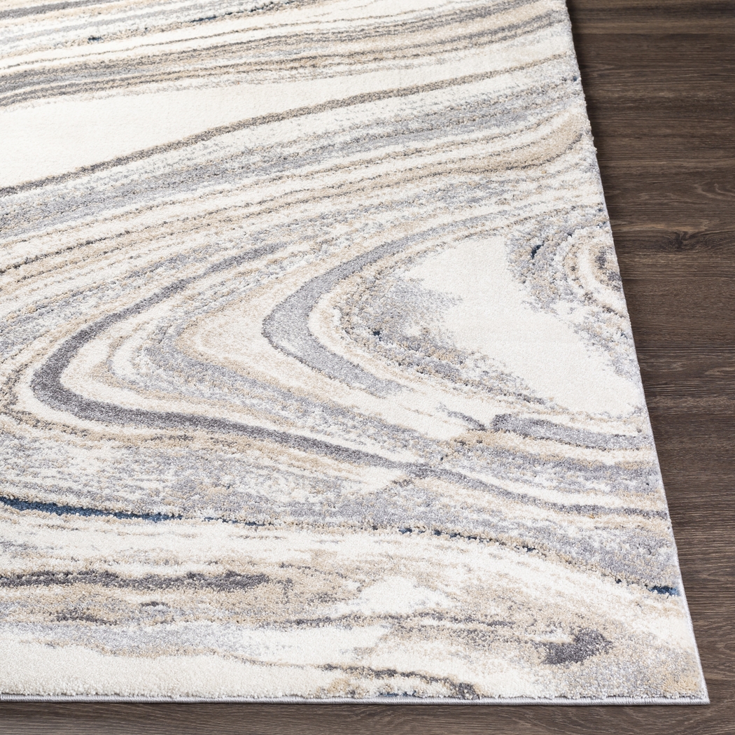 Raisha Cream 5'3 x 7'3 Rug - Thumbnail - Image 4