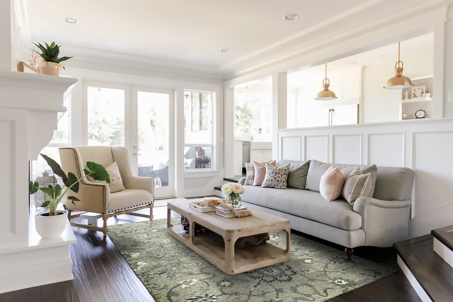 Rakash Gray 5' x 7'9 Rug - Thumbnail - Image 2