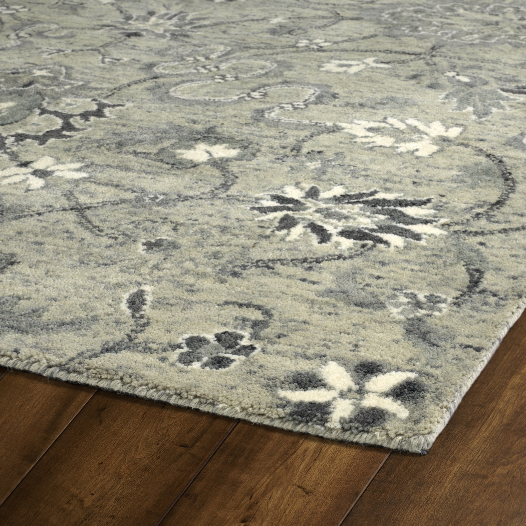 Rakash Gray 5' x 7'9 Rug - Thumbnail - Image 4