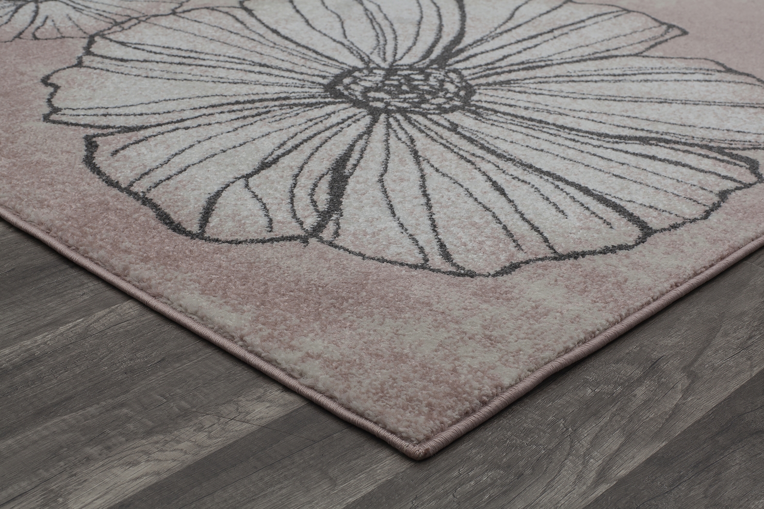 Ralana Pink 5' x 7' Rug - Thumbnail - Image 2