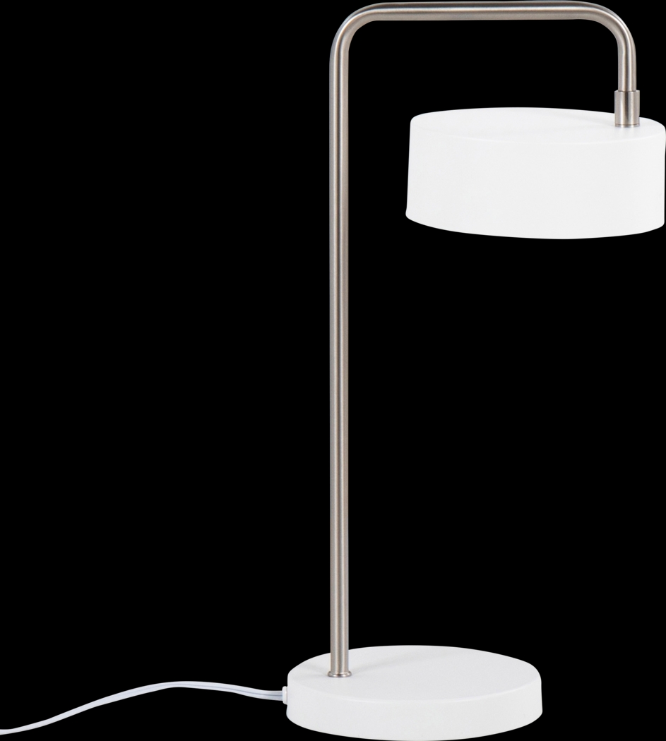 Raleigh Shade White Lamp - Thumbnail - Image 4