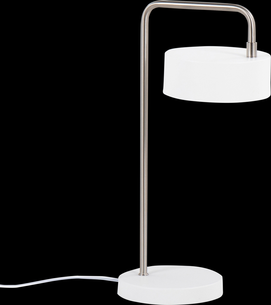 Raleigh Shade White Lamp - Thumbnail - Image 1