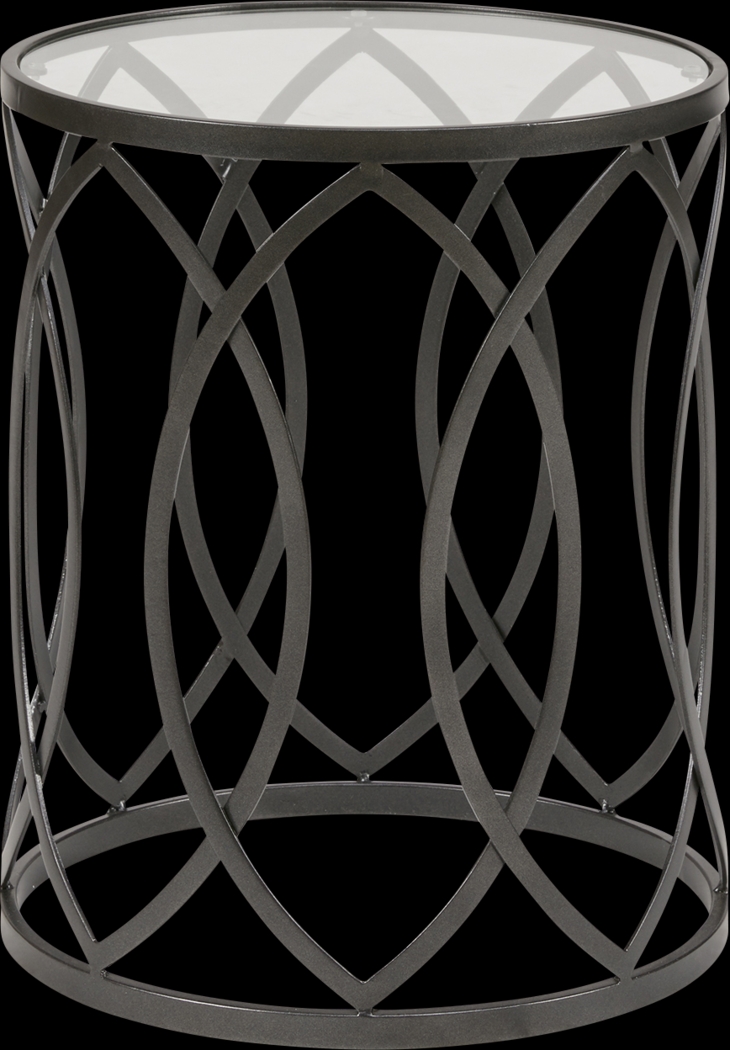 Ralfallen Black Accent Table - Thumbnail - Image 1