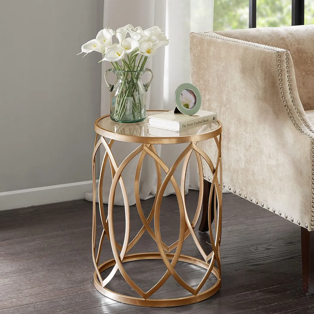 Ralfallen Gold Accent Table - Thumbnail - Image 2