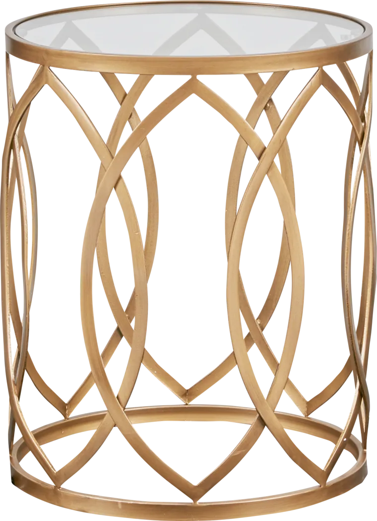 Ralfallen Gold Accent Table - Thumbnail - Image 1