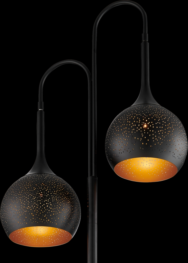 Ralkell Land Black Floor Lamp - Thumbnail - Image 3