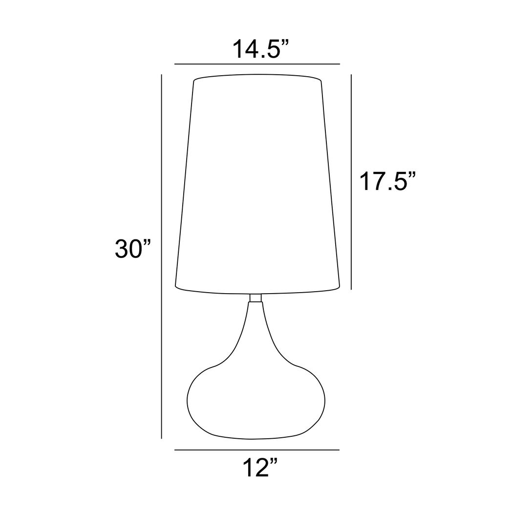 Ralkell Land Black Lamp - Thumbnail - Image 4