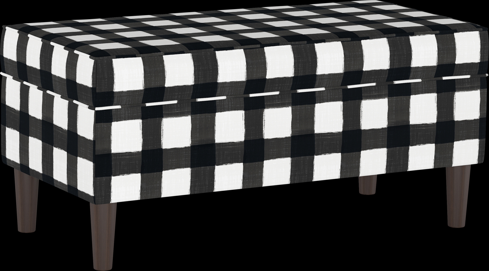 Ralson II Black Storage Bench - Thumbnail - Image 1