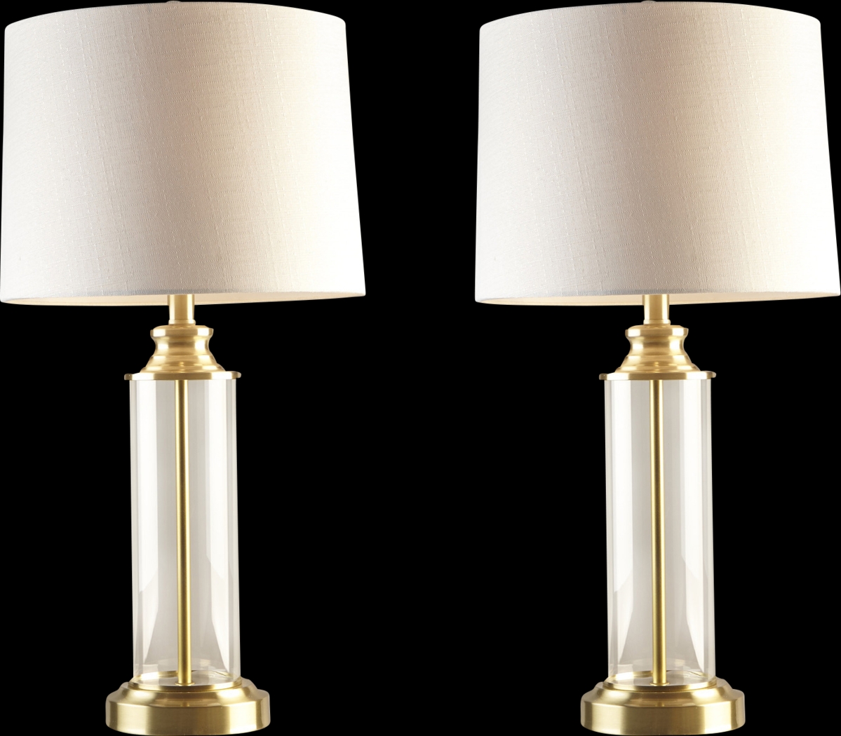 Ramada Point Gold Table Lamps, Set of 2 - Thumbnail - Image 2