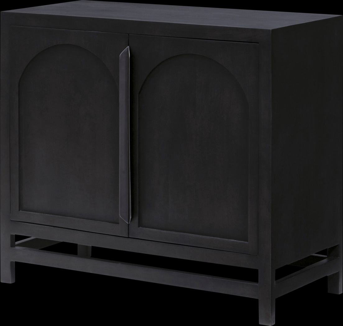 Ramiya Black Accent Cabinet - Thumbnail - Image 1