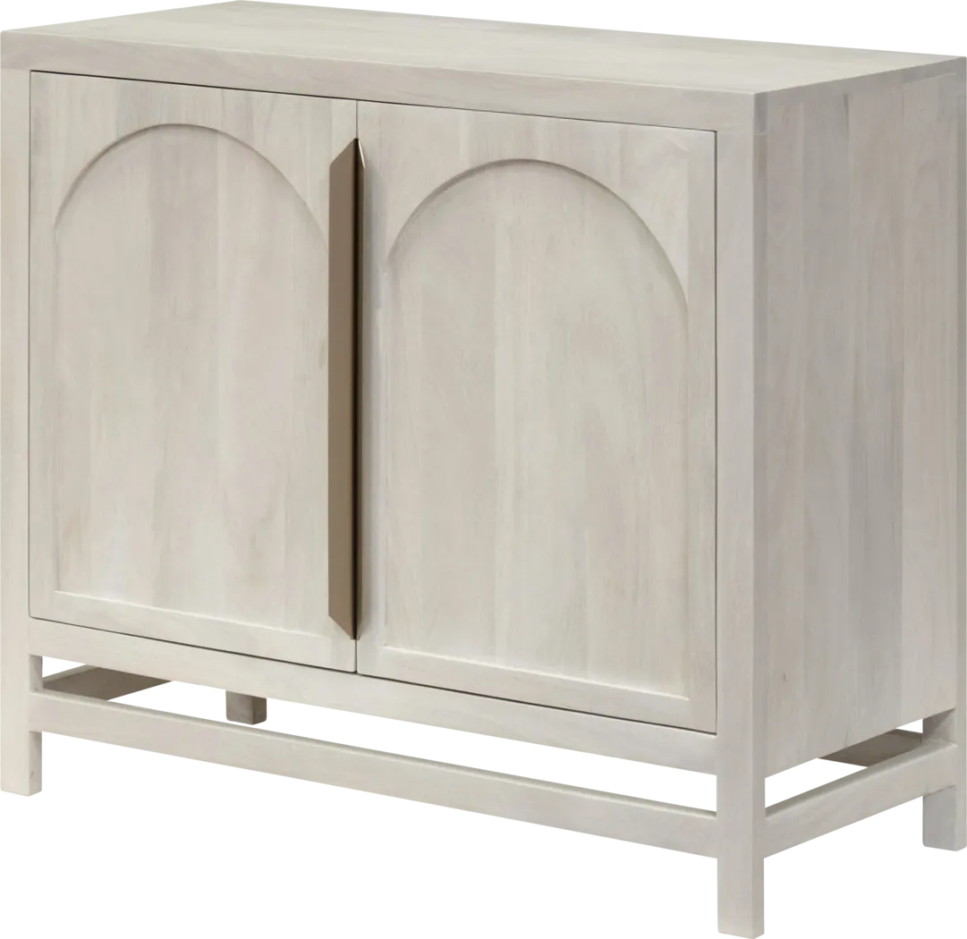 Ramiya White Accent Cabinet - Thumbnail - Image 1