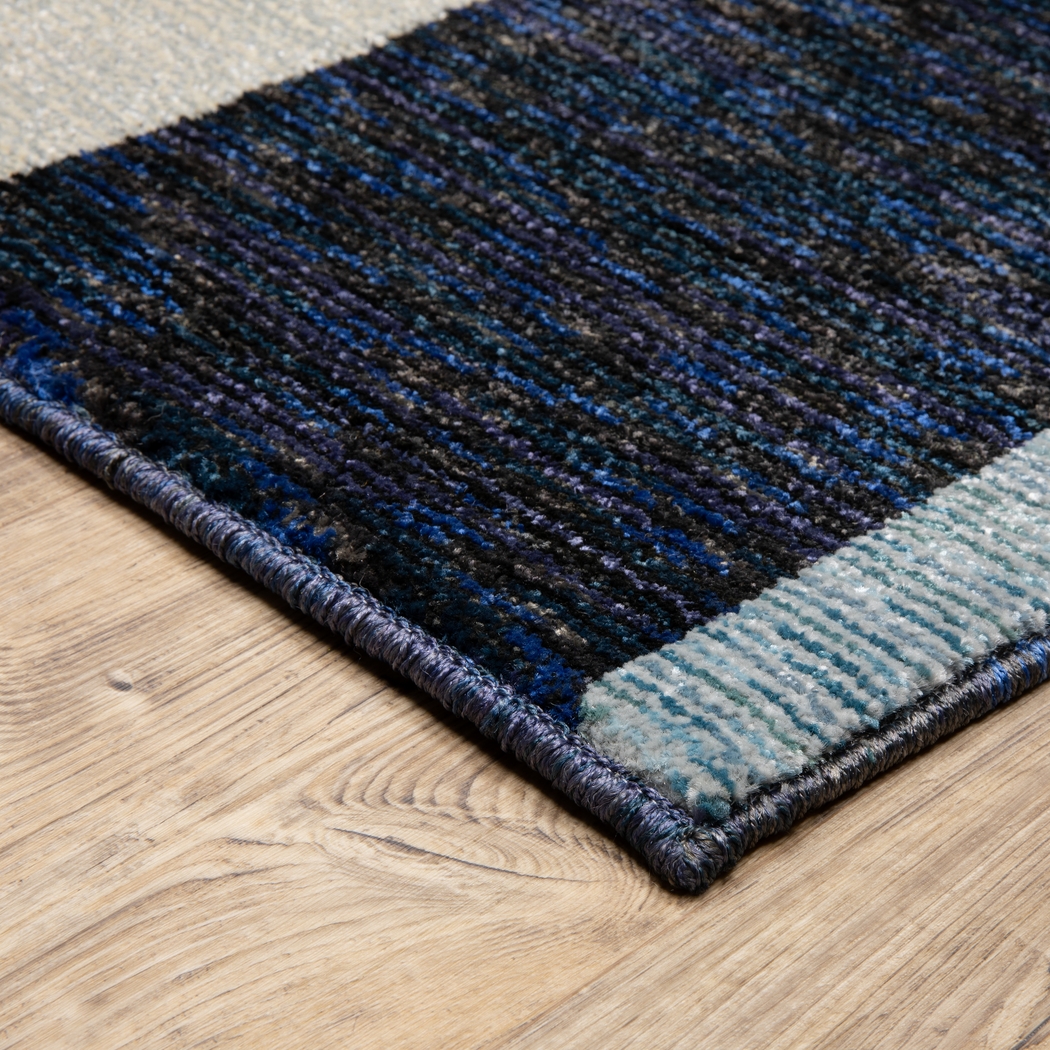 Ramla Blue 7'10 x 10'10 Rug - Thumbnail - Image 3