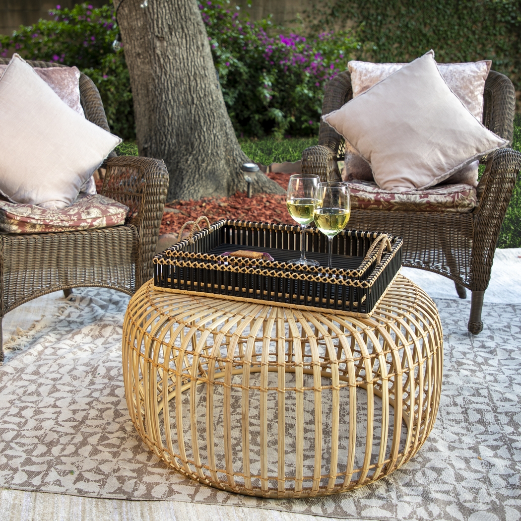 Ramlow Black Tray, Set of 2 - Thumbnail - Image 2