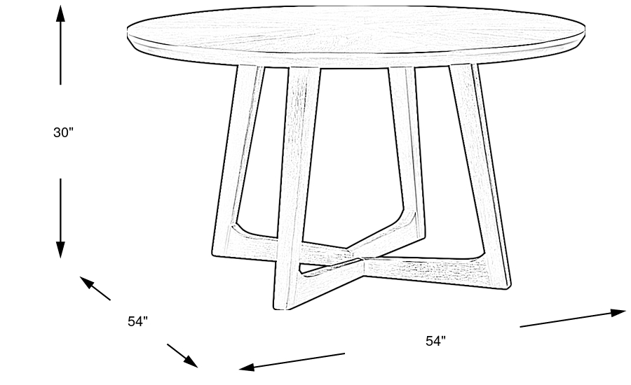 Dimension Image. Please refer to the Dimension Tab on this page for dimension details.
