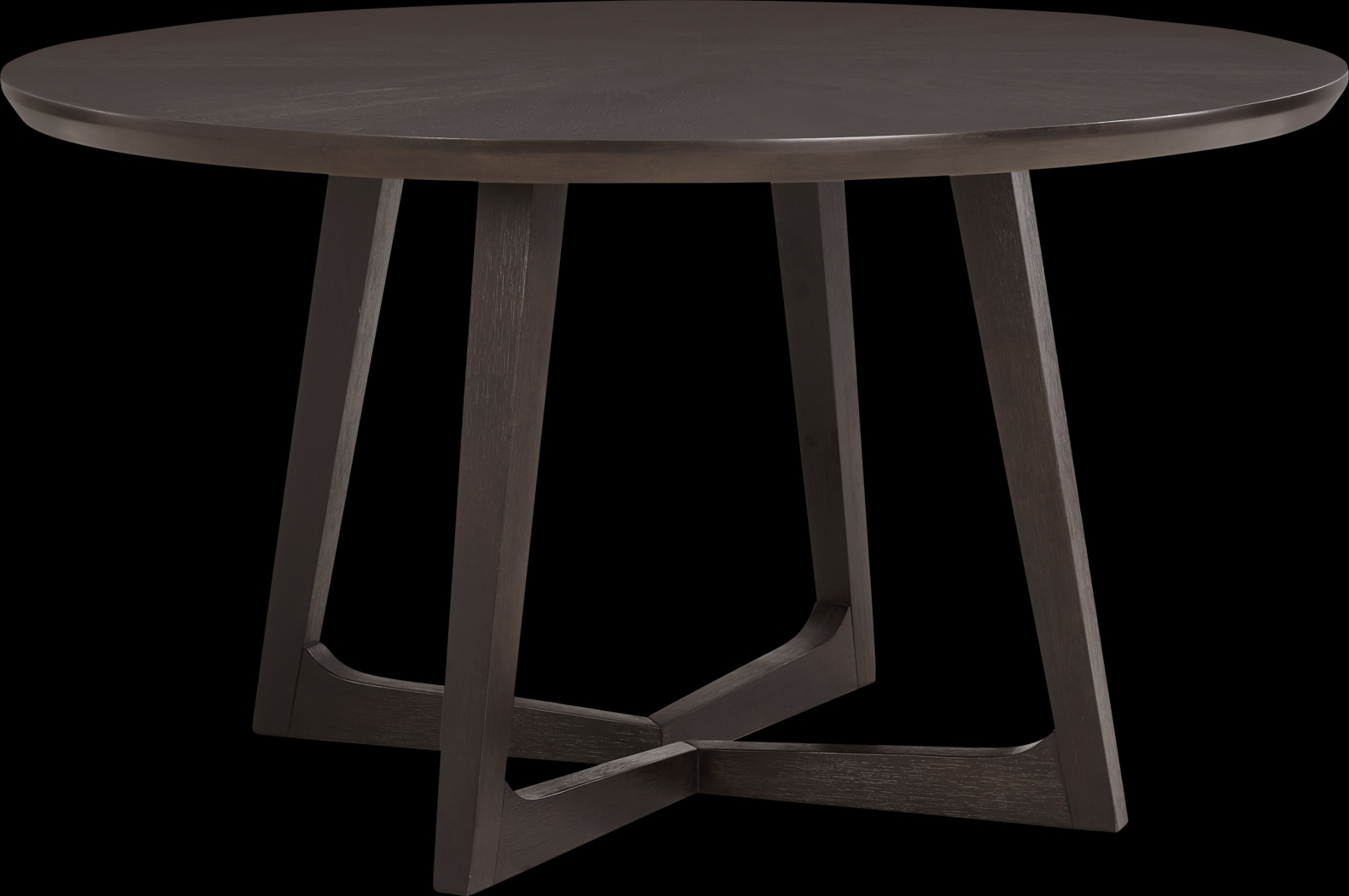Ramore Espresso Round Dining Table - Thumbnail - Image 1