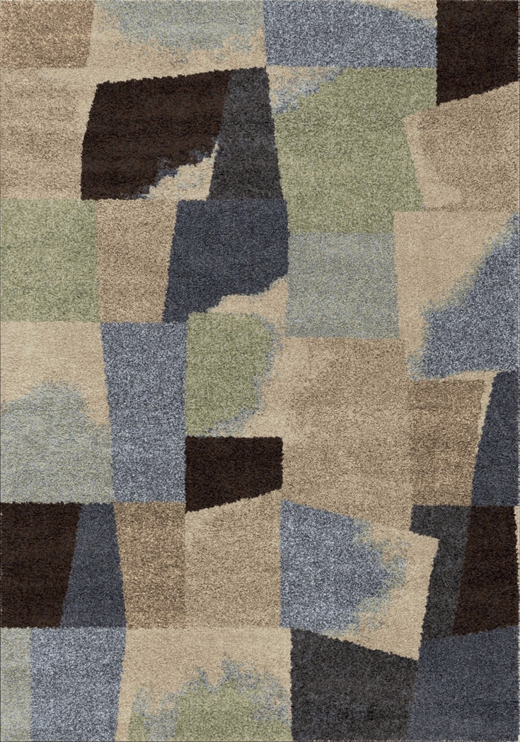 Rampart Blue 6'7 x 9'8 Rug - Thumbnail - Image 1
