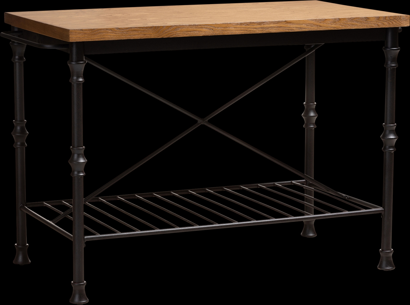 Ramsden Brown Bar Cart - Thumbnail - Image 1