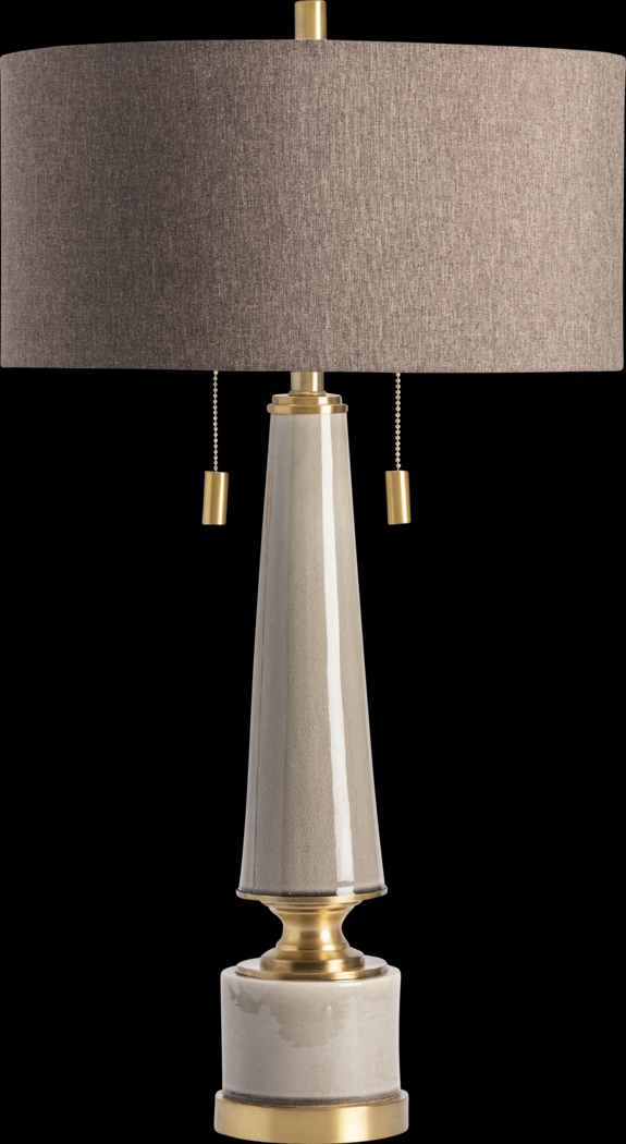 Ramsell Park Taupe Lamp - Thumbnail - Image 3