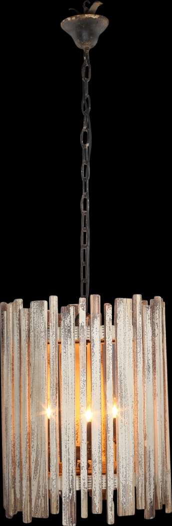 Ranch Creek Lane White Chandelier - Thumbnail - Image 1