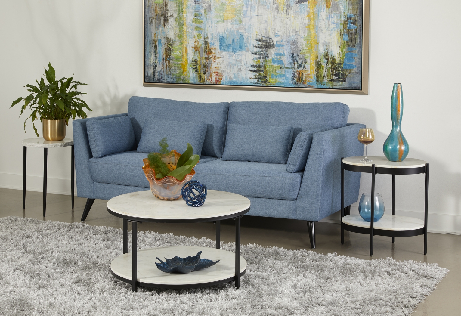 Randerson White Accent Table - Thumbnail - Image 5