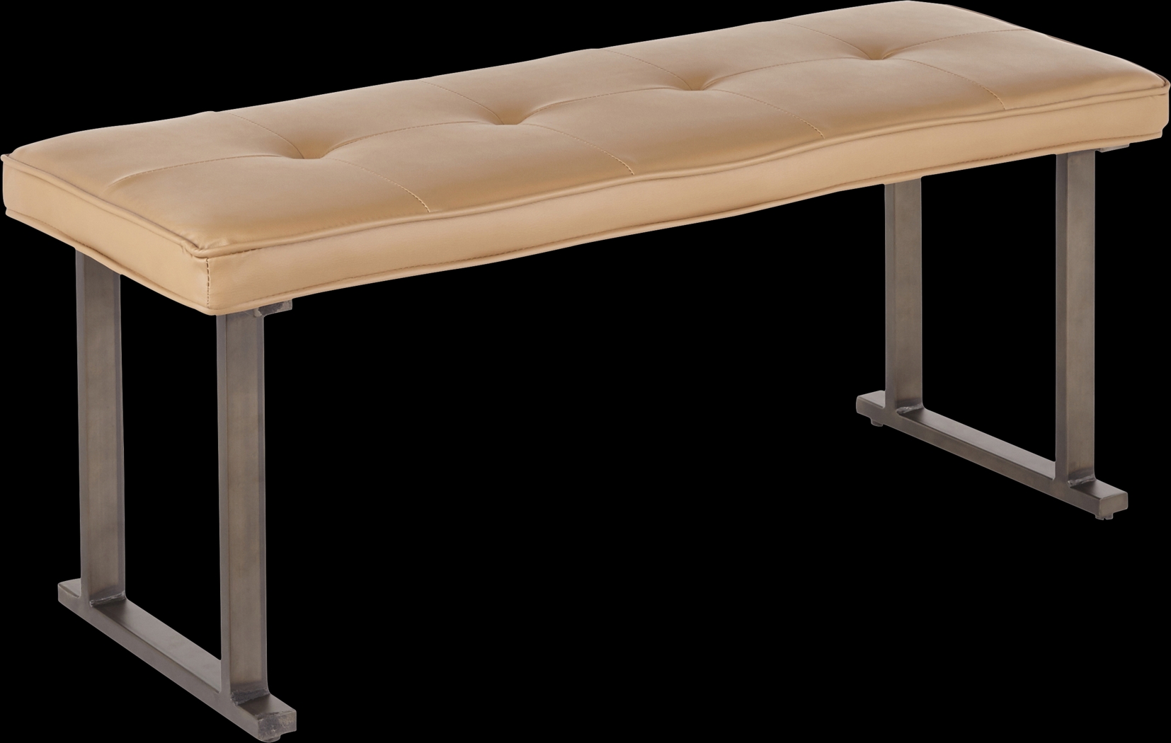 Randlett Camel Accent Bench - Thumbnail - Image 1